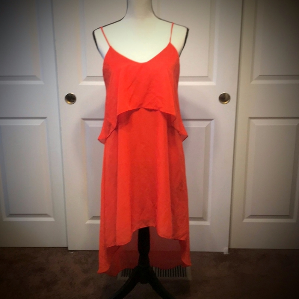 SOPRANO | RED TIERED DRESS